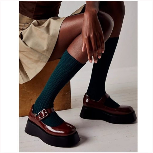 Women’s Platform Mary Jane Shoes - Jeffrey Campbell x Free People collection 7.5 - Picture 4 of 4